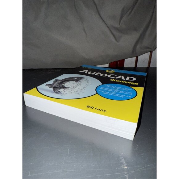 AutoCAD for Dummies by Fane, Bill Paperback Tech Textbook 17th Edition - Picture 4 of 6